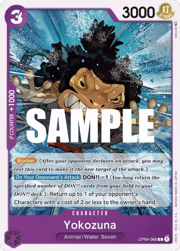 Yokozuna (OP04-068), Kingdoms of Intrigue — One Piece card price