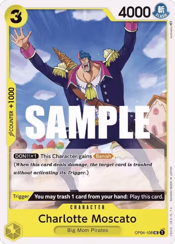 Charlotte Moscato (OP04-108), Kingdoms of Intrigue — One Piece card price