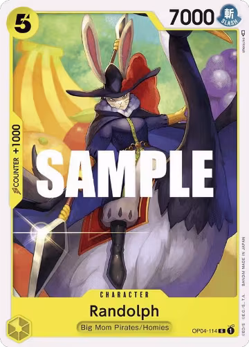 Randolph (OP04-114), Kingdoms of Intrigue — One Piece card price