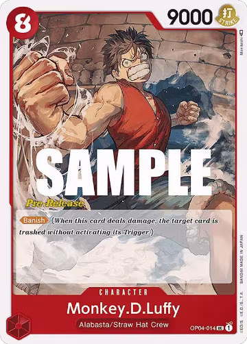 Kingdoms of Intrigue Pre-Release Cards — One Piece set prices