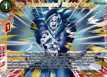 10x Kamehameha, Mighty Blast (EX23-03), Expansion Deck Box Set 23: Premium Anniversary Box 2023 — DB Super card price