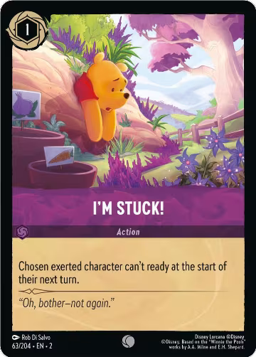 I'm Stuck! (63/204), Rise of the Floodborn — Lorcana card price