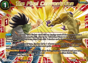 The Final Confrontation (Championship Z Extra Card Pack 2023) (P-546), Tournament Promotion Cards — DB Super card price