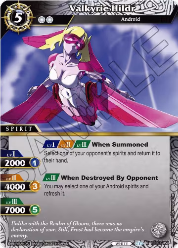 Valkyrie Hildr (BSS03-054), Aquatic Invaders — Battle Spirits card price