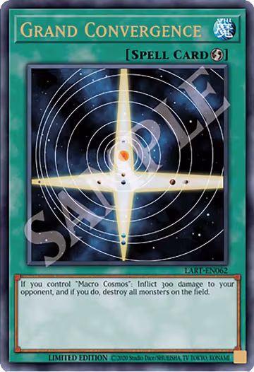 Grand Convergence (LART-EN062), The Lost Art Promotion — Yu-Gi-Oh! card price