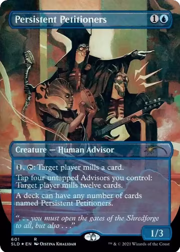 Persistent Petitioners (601) (601), Secret Lair Drop Series — Magic card price