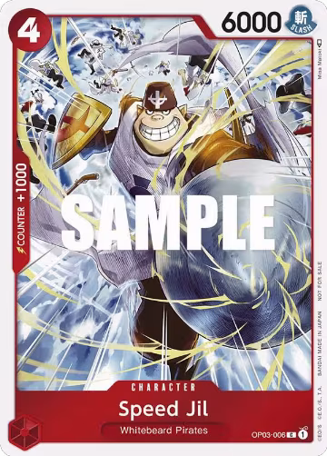 Speed Jil (Dash Pack) (OP03-006), Kingdoms of Intrigue — One Piece card price