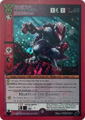 Raven Mocker (Native Big Box Blister Promo), Miscellaneous Promos — MetaZoo card price