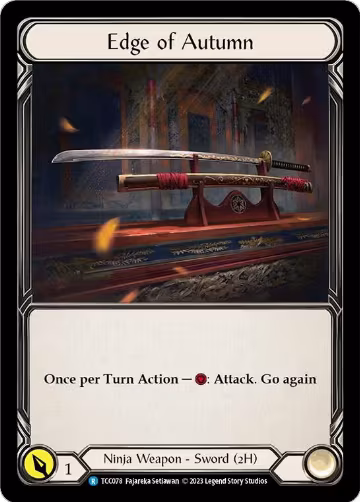 Edge of Autumn (TCC078), Round the Table: TCCxLSS — Flesh & Blood card price