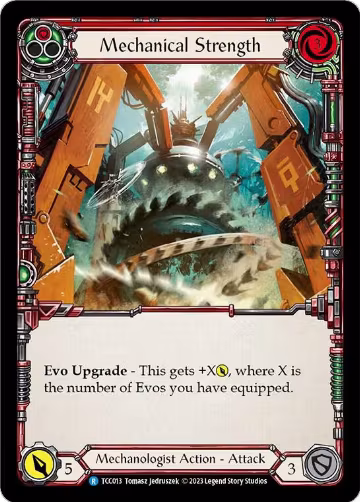 Mechanical Strength (Red) (TCC013), Round the Table: TCCxLSS — Flesh & Blood card price