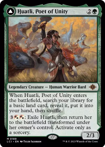 Huatli, Poet of Unity (189), The Lost Caverns of Ixalan — Magic card price