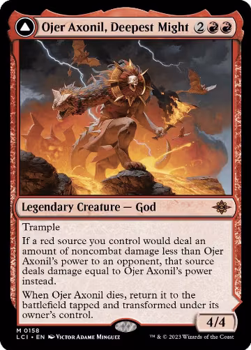 Ojer Axonil, Deepest Might (158), The Lost Caverns of Ixalan — Magic card price
