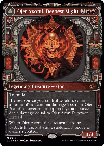 Ojer Axonil, Deepest Might (Showcase) (317), The Lost Caverns of Ixalan — Magic card price