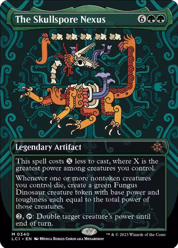 The Skullspore Nexus (Borderless) (340), The Lost Caverns of Ixalan — Magic card price