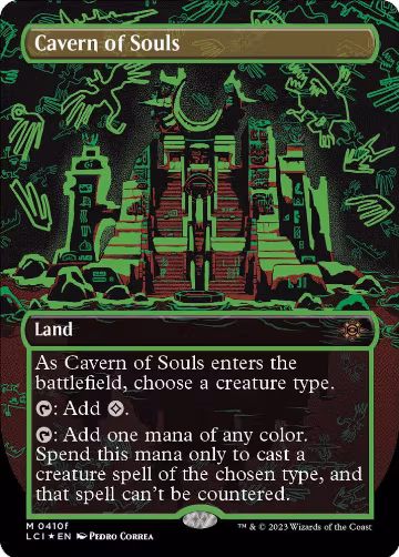Cavern of Souls (0410f) (Borderless) (410f) — card price