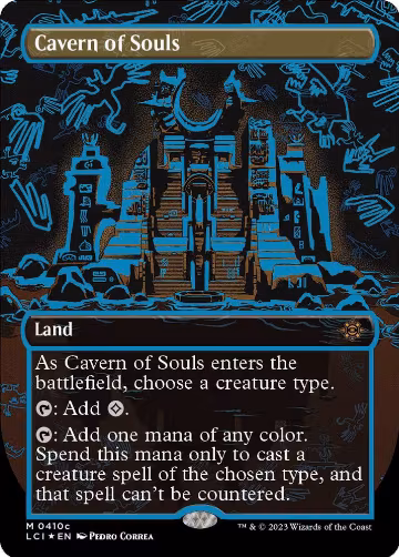 Cavern of Souls (0410c) (Borderless) (410c) — card price