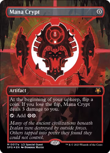 Mana Crypt (0017e) (Borderless) (17e), Special Guests — Magic card price