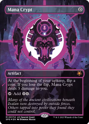 Mana Crypt (0017d) (Borderless) (17d), Special Guests — Magic card price
