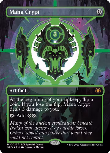 Mana Crypt (0017f) (Borderless) (17f), Special Guests — Magic card price