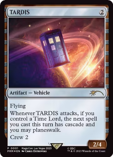 TARDIS (MagicCon: Las Vegas 2023) (1), Unique and Miscellaneous Promos — Magic card price