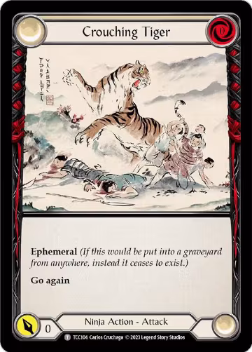 Crouching Tiger (TCC104), Round the Table: TCCxLSS — Flesh & Blood card price
