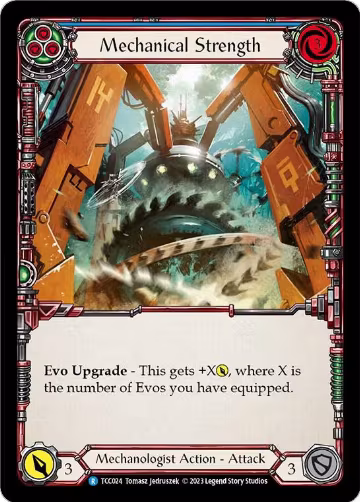 Mechanical Strength (Blue) (TCC024), Round the Table: TCCxLSS — Flesh & Blood card price