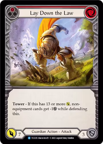 Lay Down the Law (TCC035), Round the Table: TCCxLSS — Flesh & Blood card price