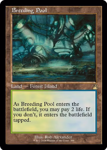 Breeding Pool (Retro Frame) (399), Ravnica Remastered — Magic card price