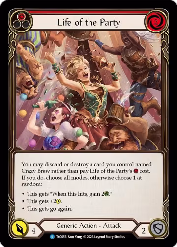 Life of the Party (TCC056), Round the Table: TCCxLSS — Flesh & Blood card price