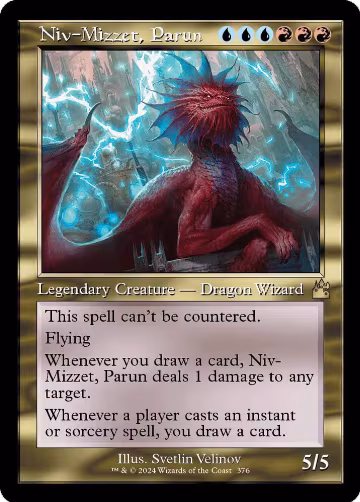 Niv-Mizzet, Parun (Retro Frame) (376), Ravnica Remastered — Magic card price