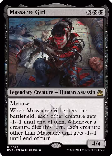 Massacre Girl (83), Ravnica Remastered — Magic card price