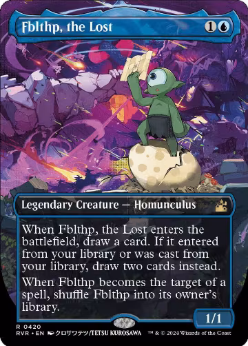 Fblthp, the Lost (Anime Borderless) (420), Ravnica Remastered — Magic card price