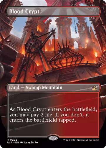 Blood Crypt (Borderless) (292), Ravnica Remastered — Magic card price