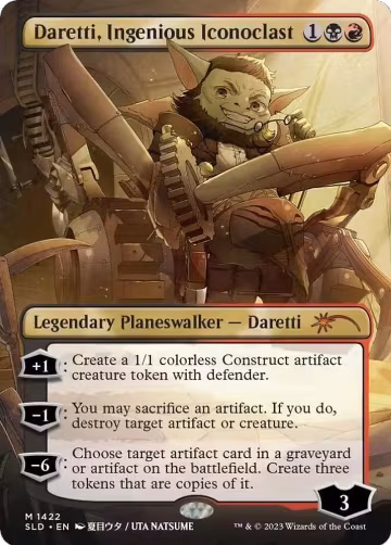 Daretti, Ingenious Iconoclast (1422), Secret Lair Drop Series — Magic card price