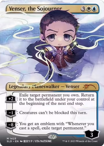 Venser, the Sojourner (1423), Secret Lair Drop Series — Magic card price
