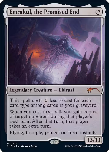 Emrakul, the Promised End (1160), Secret Lair Drop Series — Magic card price