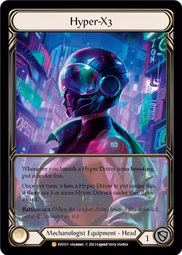 Hyper-X3 (Extended Art) (EVO011), Bright Lights — Flesh & Blood card price