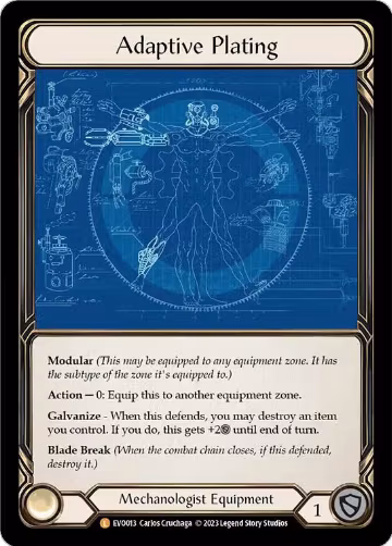 Adaptive Plating (EVO013) — card price
