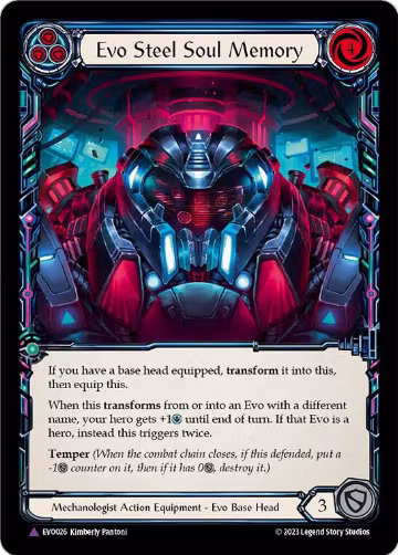 Evo Steel Soul Memory (Marvel) (EVO026), Bright Lights — Flesh & Blood card price