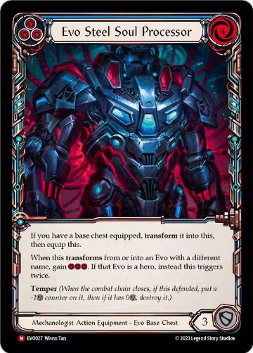 Evo Steel Soul Processor (EVO027), Bright Lights — Flesh & Blood card price