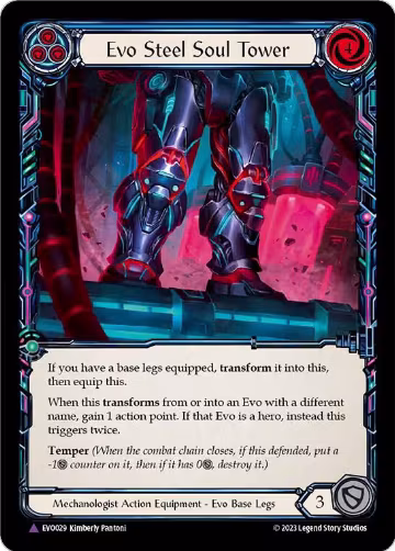 Evo Steel Soul Tower (Marvel) (EVO029), Bright Lights — Flesh & Blood card price