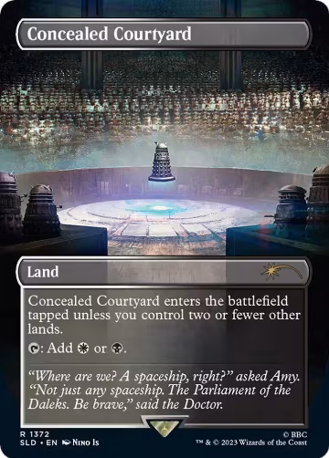 Concealed Courtyard (1372), Secret Lair Drop Series — Magic card price