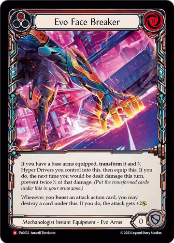 Evo Face Breaker (EVO032), Bright Lights — Flesh & Blood card price