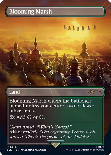 Blooming Marsh (1374), Secret Lair Drop Series — Magic card price