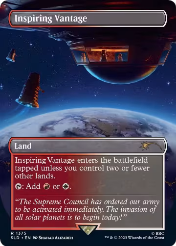 Inspiring Vantage (1375) (1375), Secret Lair Drop Series — Magic card price