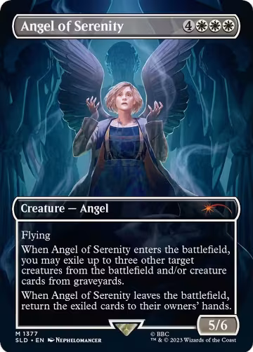 Angel of Serenity (1377), Secret Lair Drop Series — Magic card price