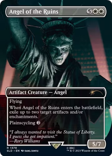 Angel of the Ruins (1378) (1378), Secret Lair Drop Series — Magic card price