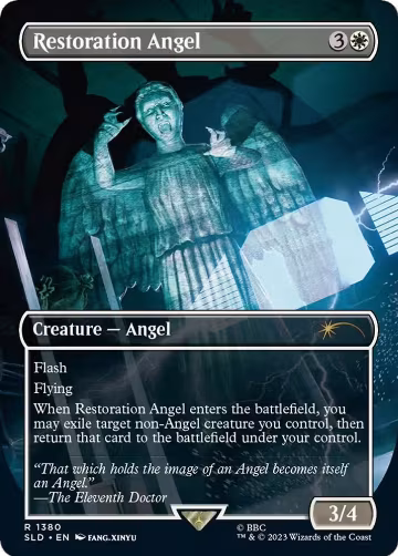 Restoration Angel (1380), Secret Lair Drop Series — Magic card price