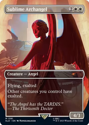 Sublime Archangel (1381), Secret Lair Drop Series — Magic card price