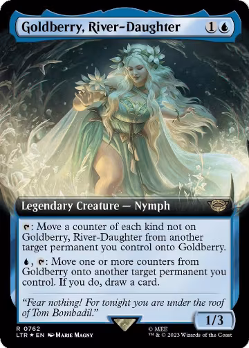 Goldberry, River-Daughter (Extended Art) (Surge Foil) (762), Universes Beyond: The Lord of the Rings: Tales of Middle-earth — Magic card price